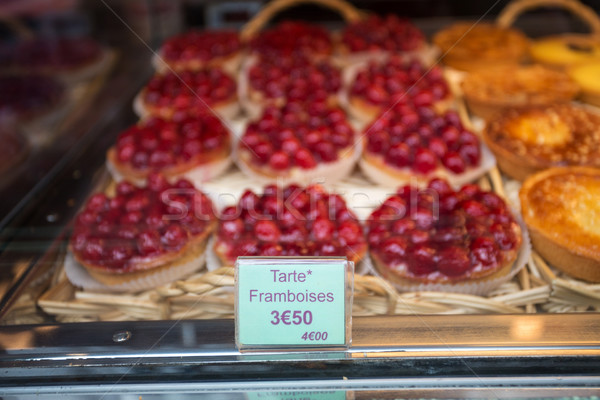 French Pastries in Paris Stock photo © hsfelix