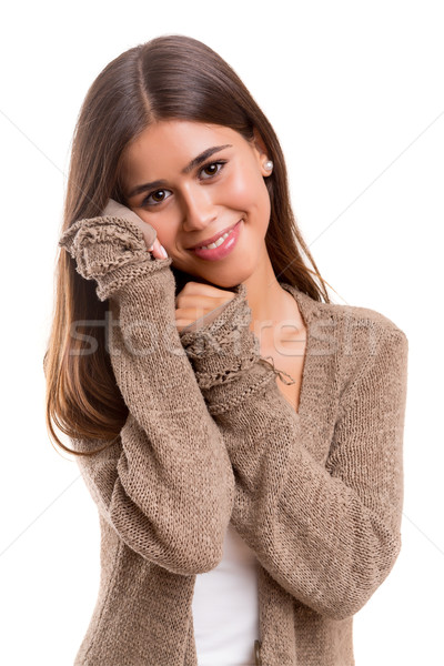 Stock photo: Beautiful woman