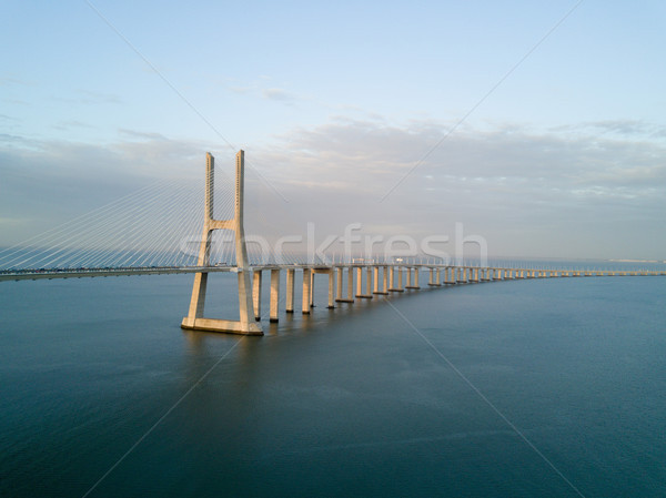 Vasco da Gama Bridge - Lisbon - Portugal Stock photo © hsfelix