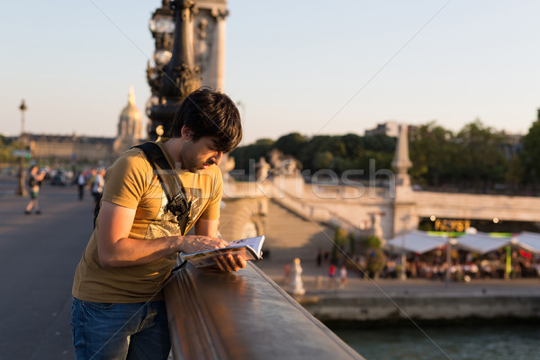 Man on vacations Stock photo © hsfelix