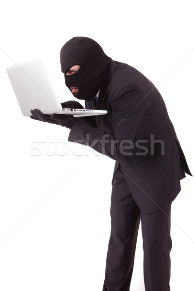 Stock photo: Hacker