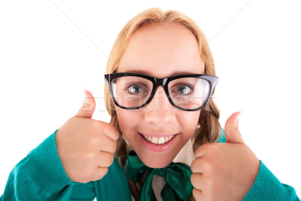 Stock photo: Schoolgirl