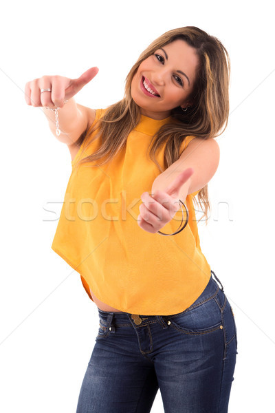 Stock photo: Beautiful woman