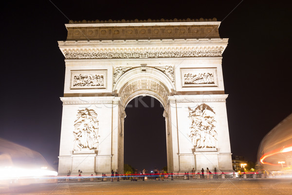 Famous Arc de Triomphe in Paris, France Stock photo © hsfelix