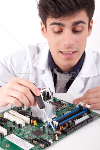 Computer Engineer Stock photo © hsfelix