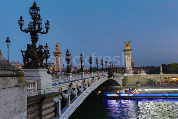 Stock photo: Alexander III Bridge