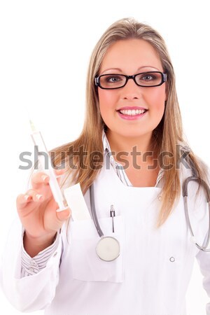 Medic jeunes posant médecin santé médecine [[stock_photo]] © hsfelix