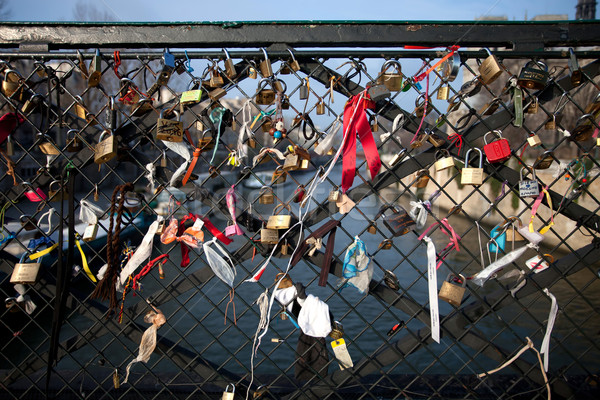 Love locks Stock photo © hsfelix