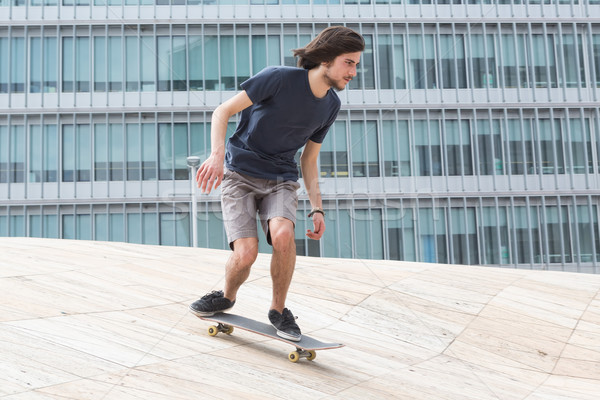 Skateboarder Stock photo © hsfelix