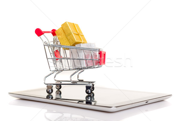 ショッピングカート ビジネス 技術 ノートブック ストックフォト © hsfelix