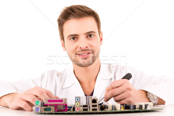 Computer Engineer Stock photo © hsfelix