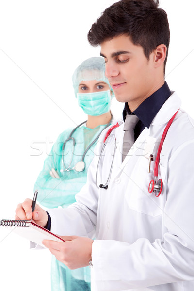 Сток-фото: медсестры · Медик · команда · молодые · стороны · врач