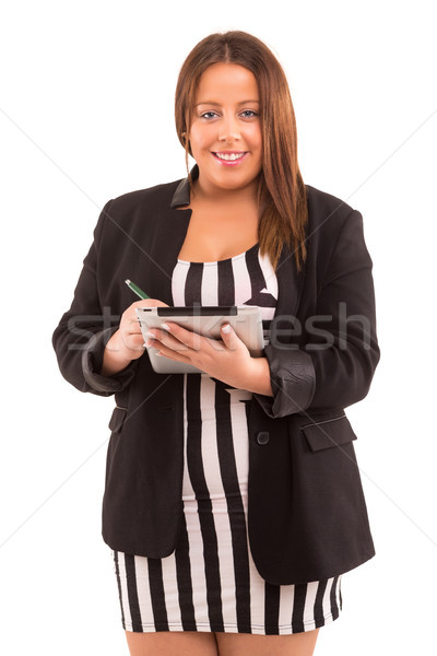 Large business woman Stock photo © hsfelix