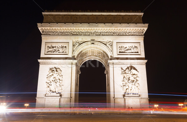 Famous Arc de Triomphe in Paris, France Stock photo © hsfelix