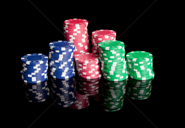 Poker Chips Stock photo © hsfelix