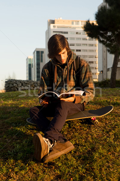 Boy relaxing Stock photo © hsfelix