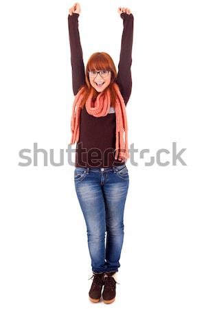 Happy woman Stock photo © hsfelix