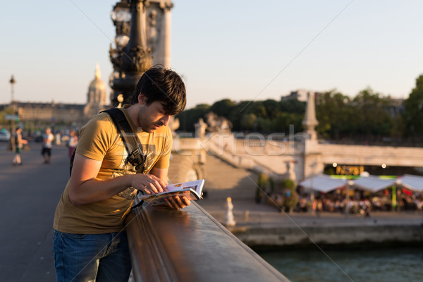 Man on vacations Stock photo © hsfelix