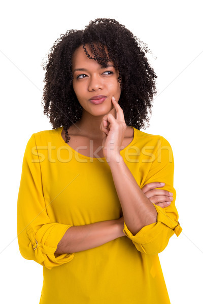 Hum... let me think about this Stock photo © hsfelix