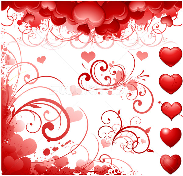 Valentine's day concept background Stock photo © hugolacasse