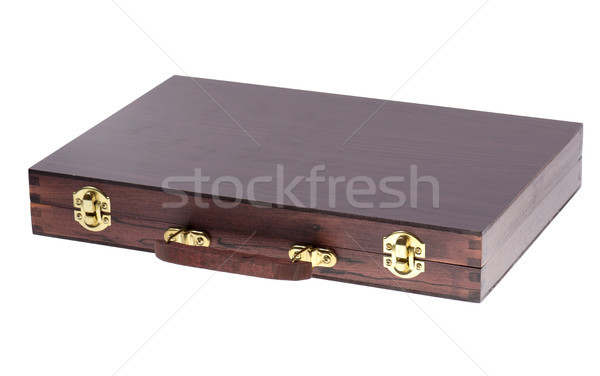 wooden box Stock photo © hyrons