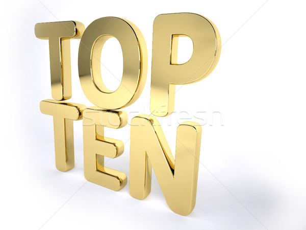 top ten Stock photo © hyrons