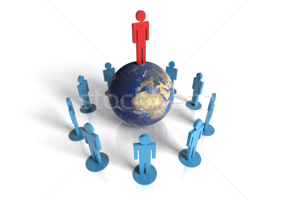 world leader Stock photo © hyrons