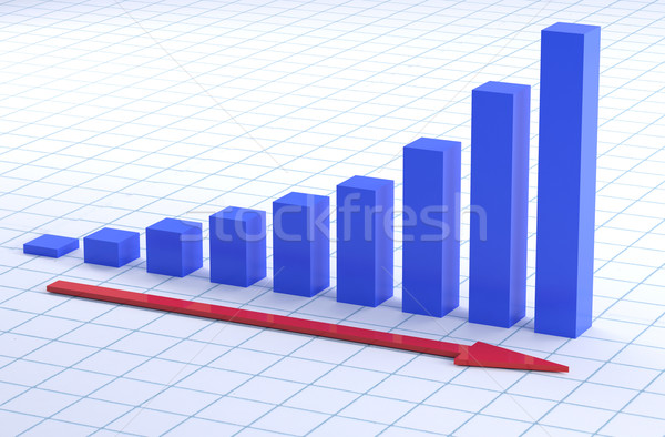 growth chart Stock photo © hyrons