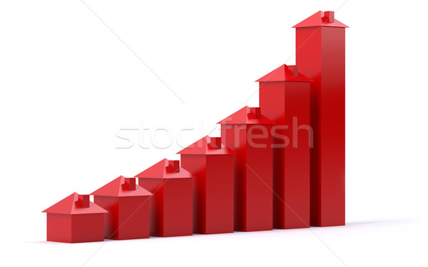 growth in construction Stock photo © hyrons