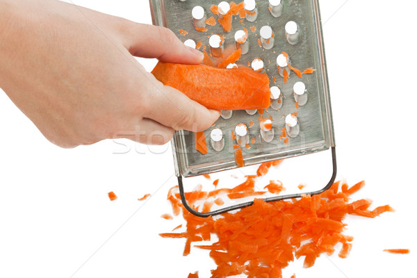 Carrot food grater Stock photo © ia_64