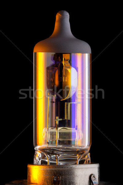 Xenon lampă bec maşină echipamente de iluminat lumina Imagine de stoc © ia_64