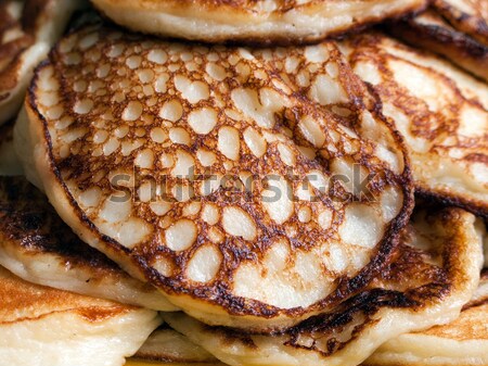 Pancake food Stock photo © ia_64