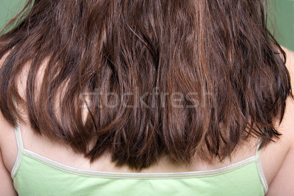 Beleza cabelo mulheres moda penteado cuidados com os cabelos Foto stock © ia_64