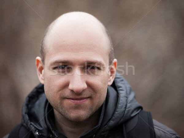Bald man portrait Stock photo © ia_64