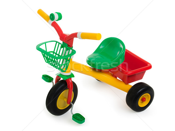 Enfant vélo tricycle roue vélo jouet Photo stock © ia_64
