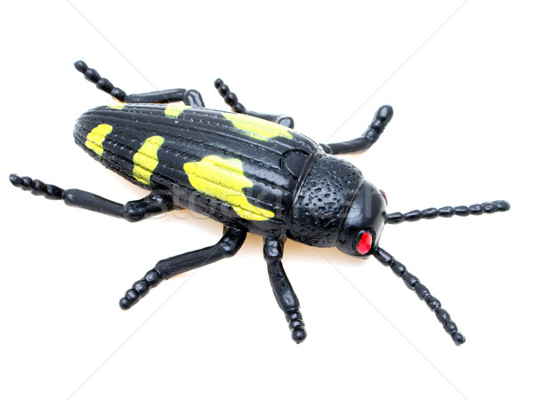 Kever speelgoed dier insect bug geïsoleerd Stockfoto © ia_64