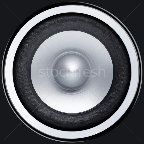 Sound Lautsprecher Stereo Musik Audiogeräte Bass Stock foto © ia_64