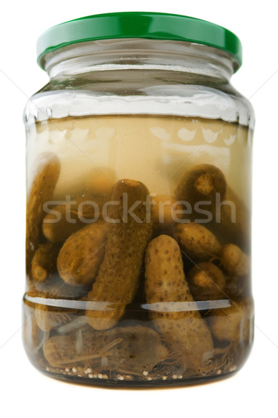 Cucumber jar Stock photo © ia_64