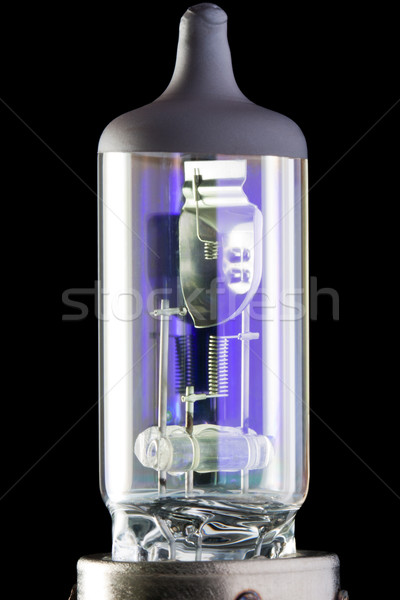 [[stock_photo]]: Xénon · lampe · ampoule · voiture · matériel · d'éclairage · lumière