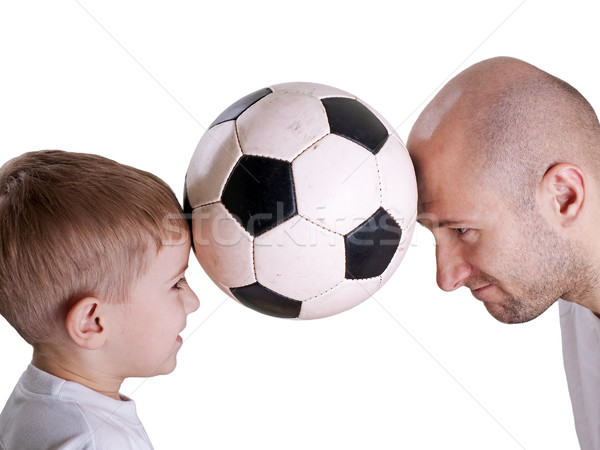 Foto stock: Balón · de · fútbol · blanco · negro · fútbol · fútbol · deporte · pelota