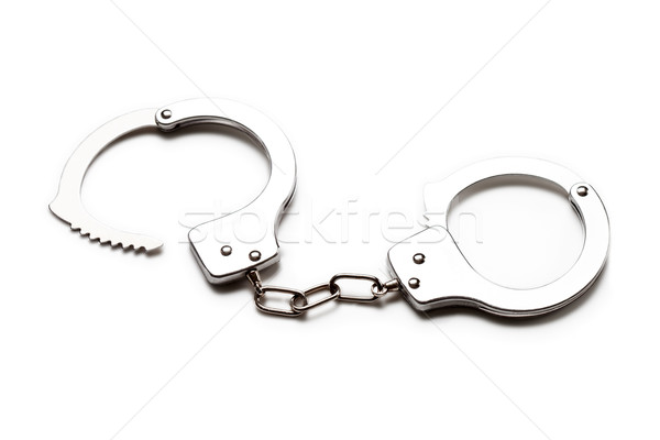 Foto stock: Algemas · isolado · crime · lei · prender · polícia