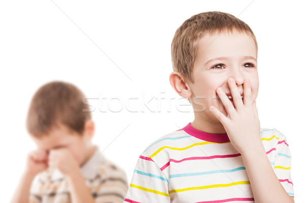 Enfants conflit quereller deux peu [[stock_photo]] © ia_64