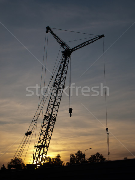 Building crane Stock photo © ia_64