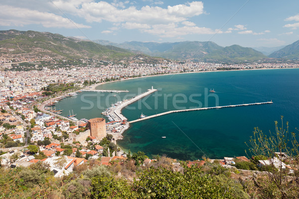 East coast beach resort of Turkey Alanya Stock photo © ia_64