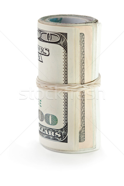 Rolled dollar currency Stock photo © ia_64