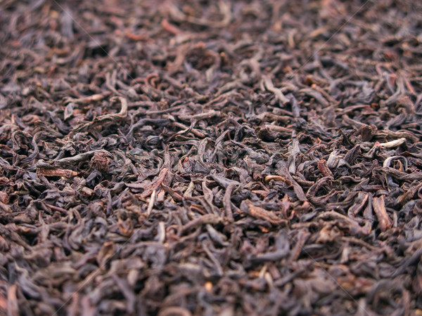 Tea termény fekete levél egészséges életmód ital Stock fotó © ia_64