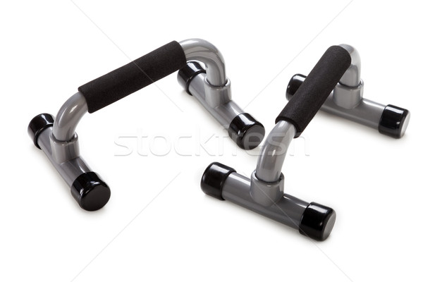 Press up exercise equipment Stock photo © ia_64