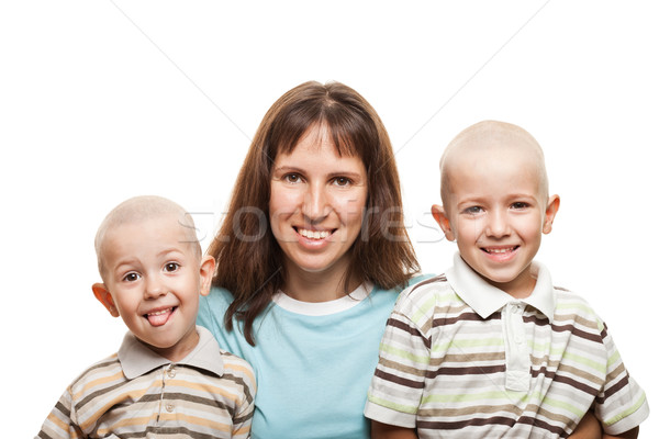 Mother and sons Stock photo © ia_64