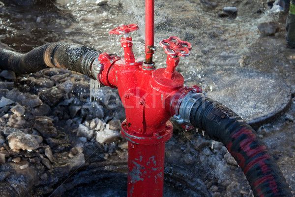 Fire hose valve Stock photo © ia_64