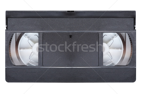 Videoregistratore video cassette nastro nero audio Foto d'archivio © ia_64